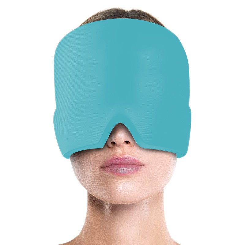 Ice Compress Headache Eye Mask Hat Relief For Migraines, Stress, And Tension Massage Tool - Image 10