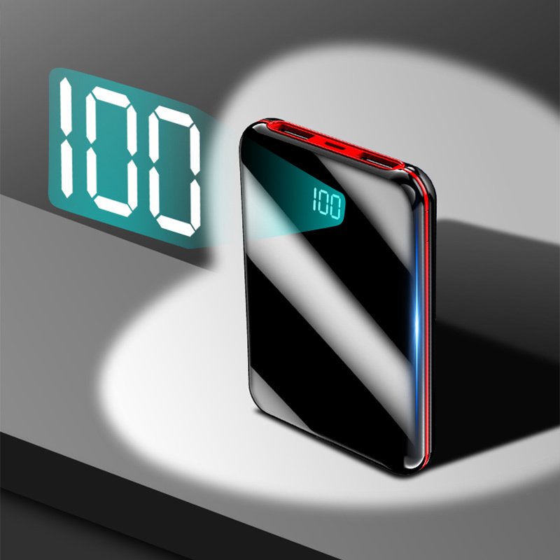 Power Bank External Battery Bank 8W Quick Charge Powerbank Portable Charger With Dual USB Output For Phone - Image 2