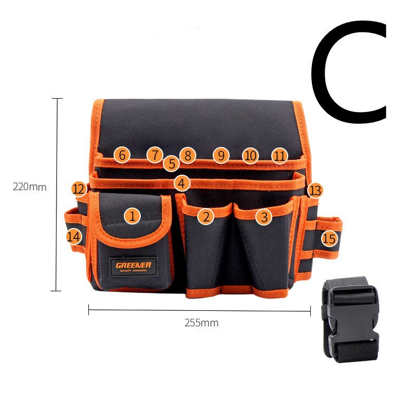 Oxford Cloth Hardware Tool Storage Bag - Image 6