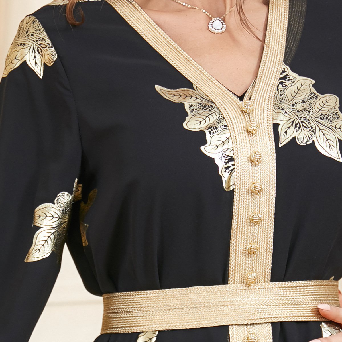 Middle Eastern Muslim Women's Two-piece Dress - Image 7