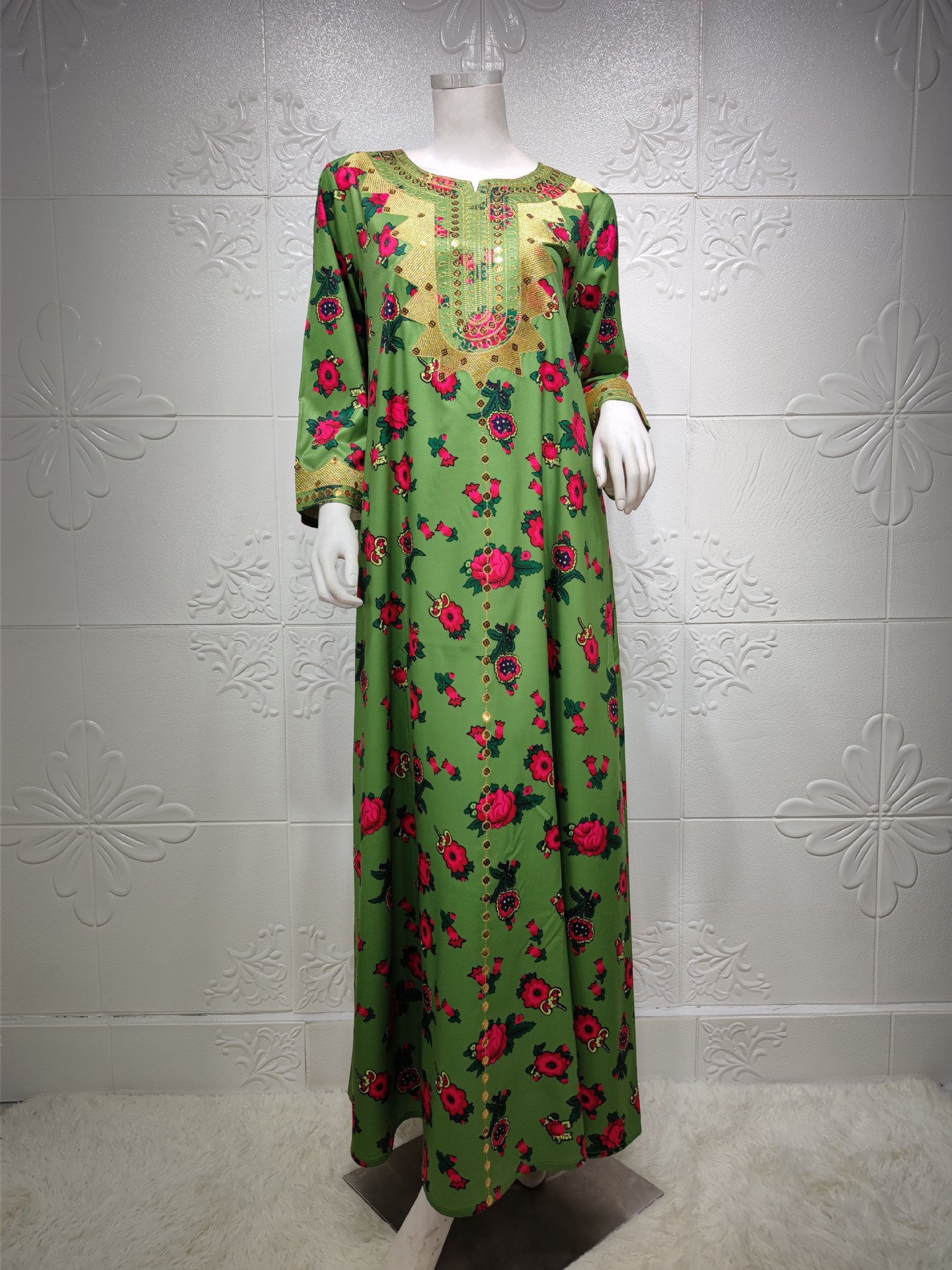 Middle East Women's Dubai Abaya Muslim Women's Dress - Image 2