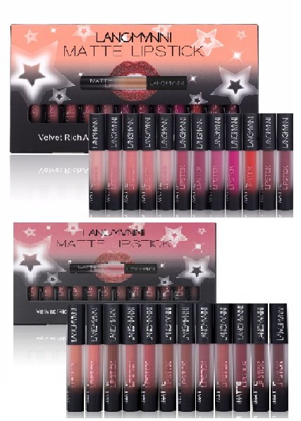 Matte Lipstick Waterproof Long-lasting Velvet Lipstick Set - Image 10
