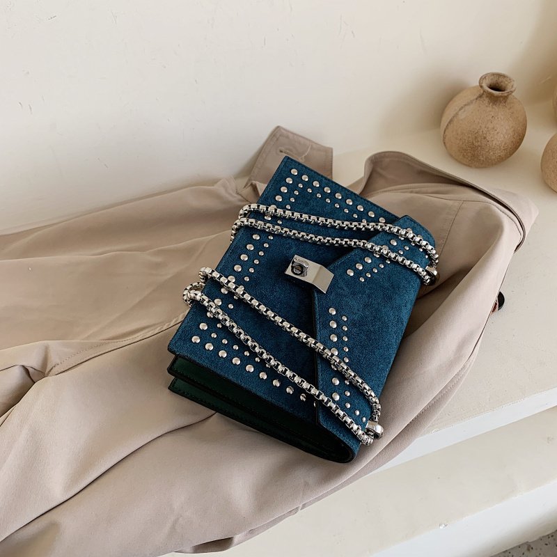 Leather Scrub Small Shoulder Messenger Bags For Women - Image 9