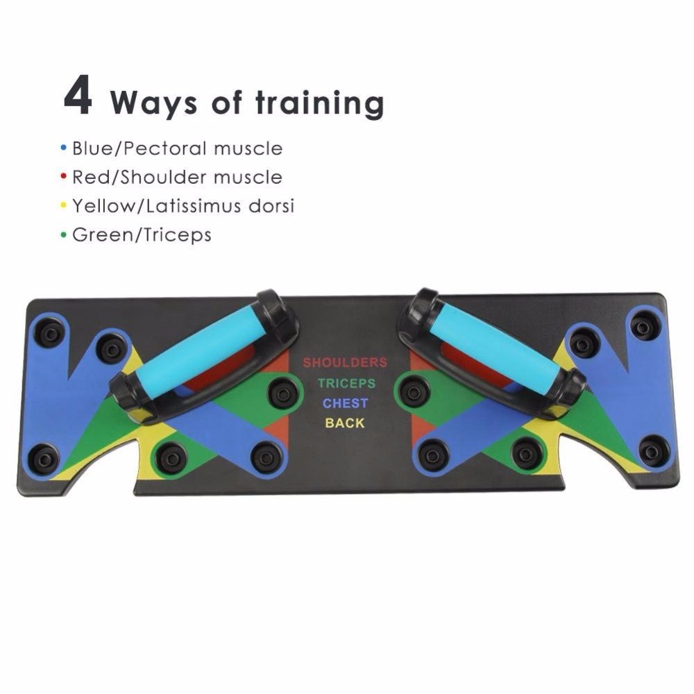 Push Up Rack Edge 9 in 1 Body Building Exercise Fitness Tools Women Men Push-Up Display Shelves and Raisers For GYM Training Body drop shipping - Image 2