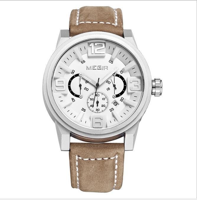 Watch Men's Watch Three-eye Luminous Waterproof Sports Watch Watch - Image 2