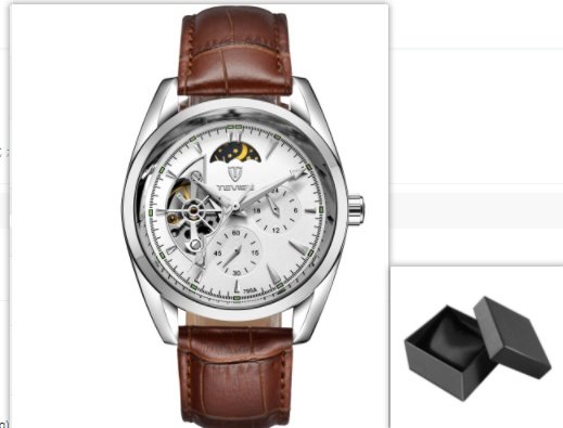 P Katwis watches Tourbillon watches men burst through the end of the stars waterproof automatic mechanical watches - Image 8