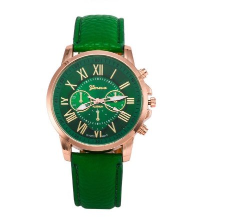 Three eye watches, retro GENEVA, Geneva students, couples, watches, men's belts, quartz trends watches - Image 7