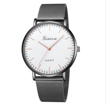 Fashion Casual Watches Womens Men GENEVA Womens Classic Quartz Stainless Steel Wrist Watch Bracelet Watches - Image 2