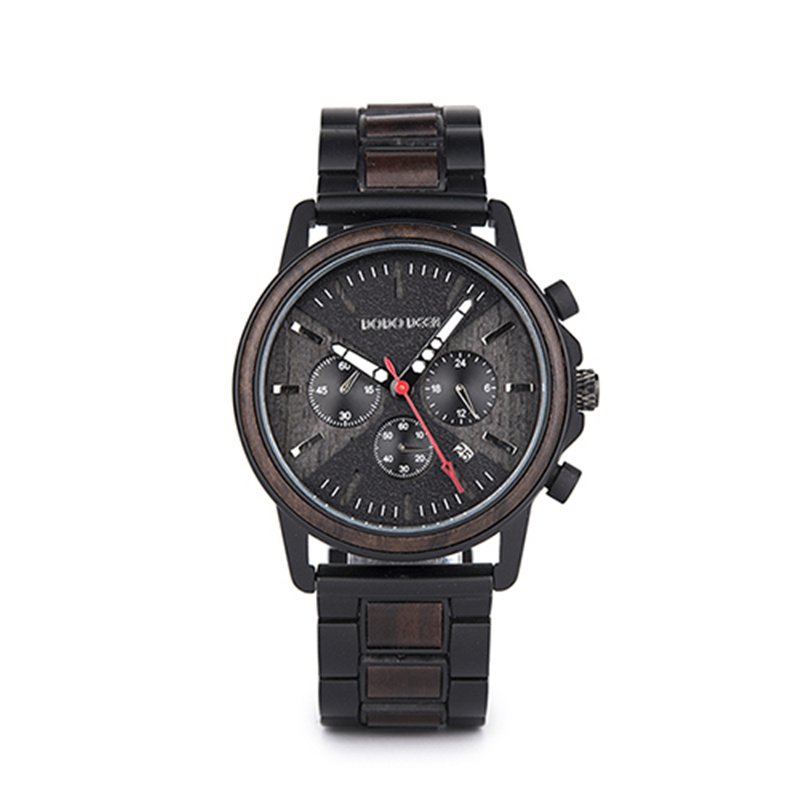 Watch of wrist of wood - Image 8