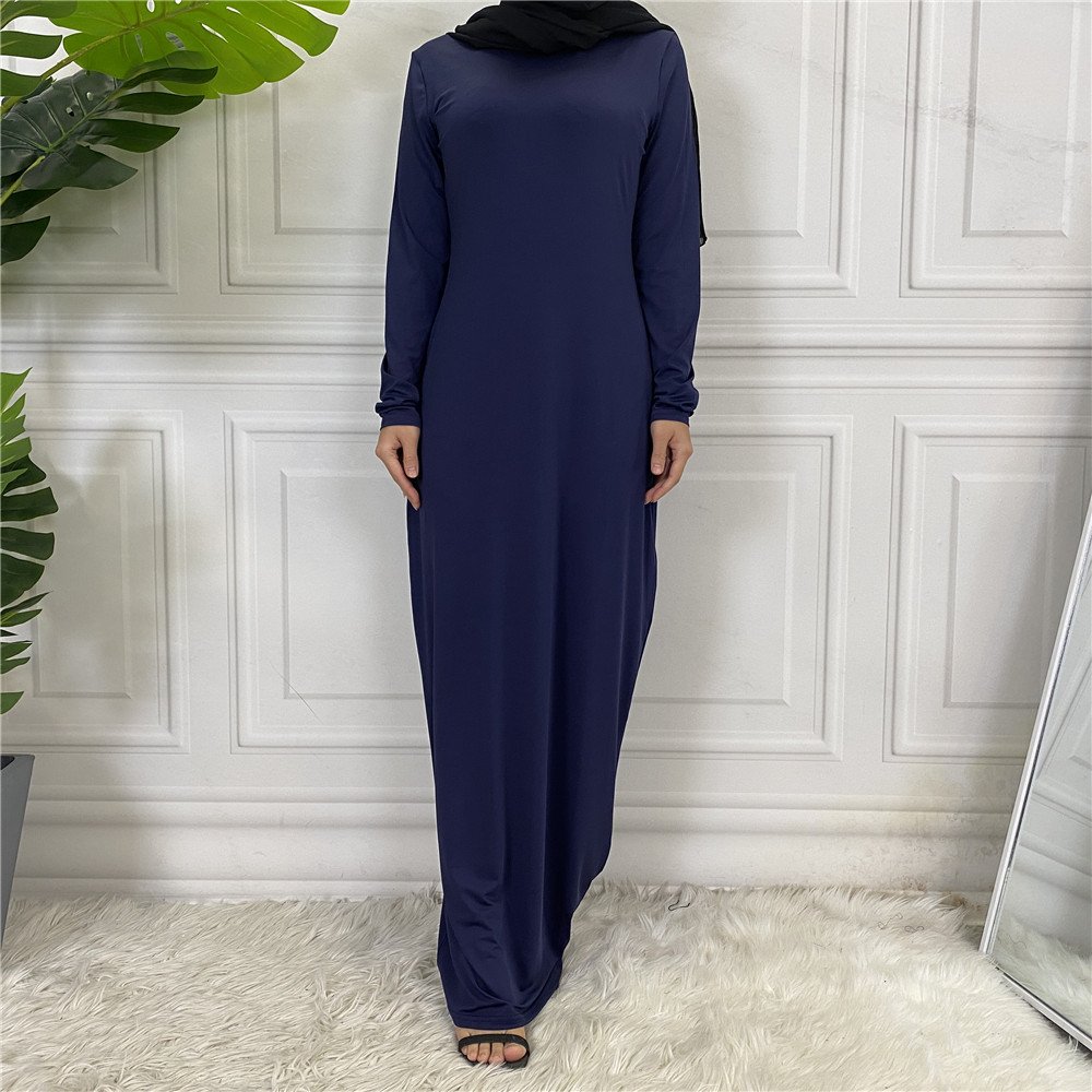 Fashion Women's Solid Muslim Cardigan - Image 9