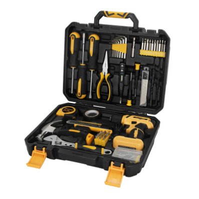 Portable Household Hardware Carbon Steel Tool Box - Image 6