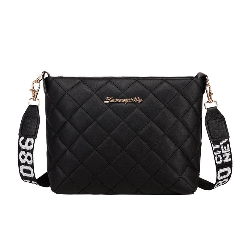 Small Messenger Bag For Women Trend Lingge Embroidery Female Shoulder Bags Fashion Chain Ladies Crossbody Purse - Image 6