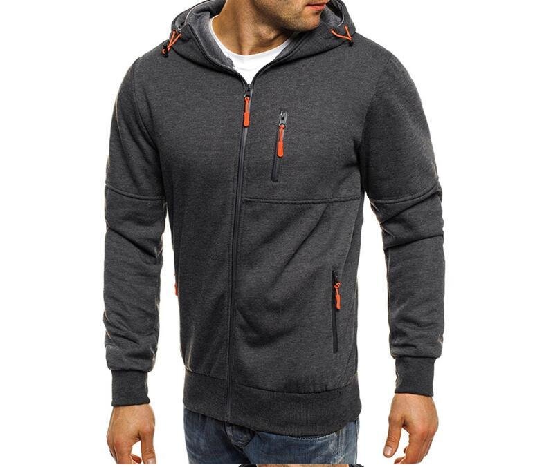 Men Hoodie Cotton Jacket - Image 6
