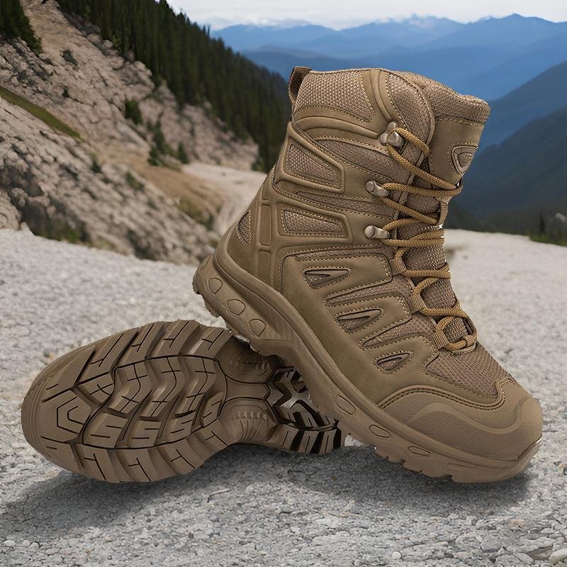 Men's Mid-Top Outdoor Hiking Boots In Plus Size 47 - Image 6