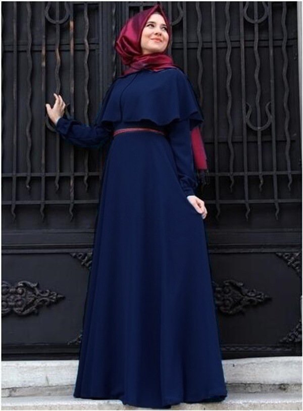 New Muslim Dress, Cape, Plus Size Women's Clothing, Hui Costume, Arab National Robe - Image 6