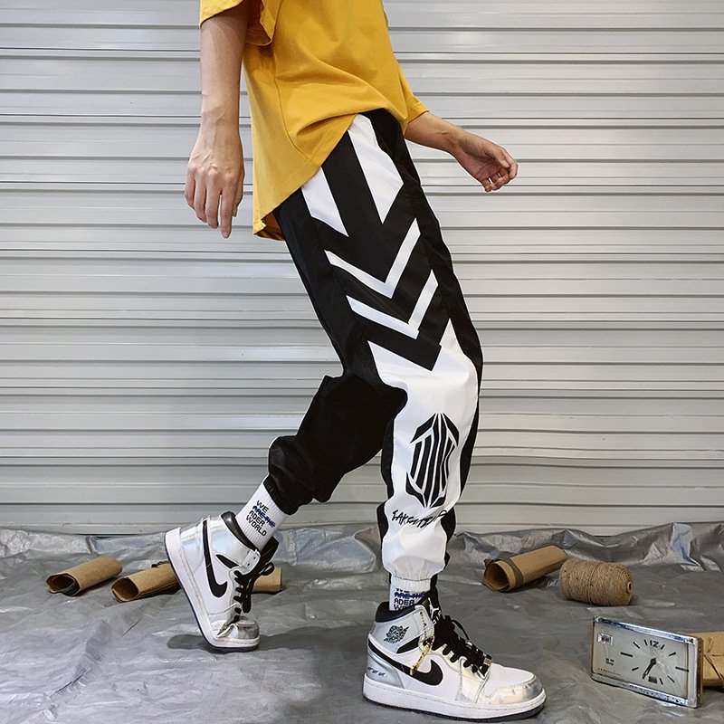 Pants men hiphop trousers - Image 3