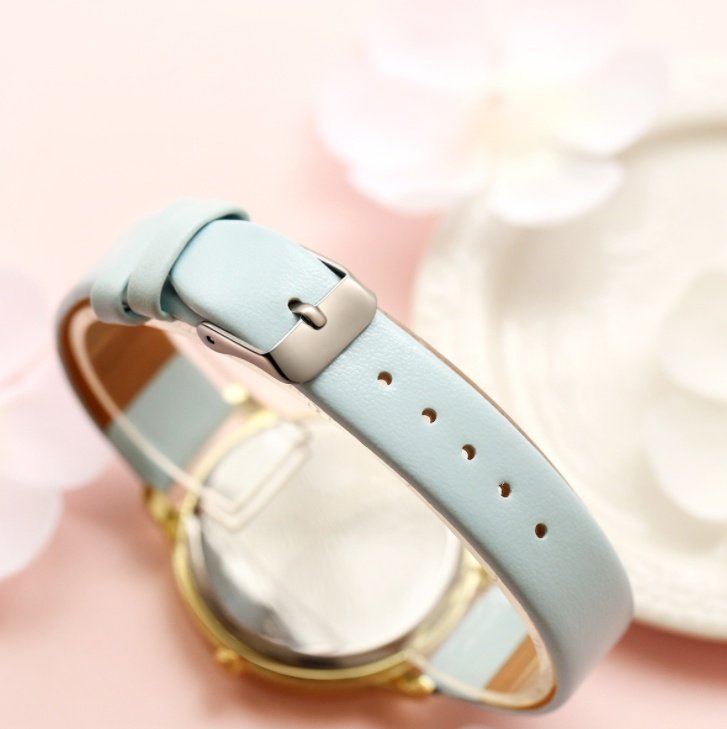 High Quality Fashion Leather Strap Rose Gold Women Watch Casual Love Heart Quartz Wrist Watch Women Dress Ladies Luxury Watches - Image 3