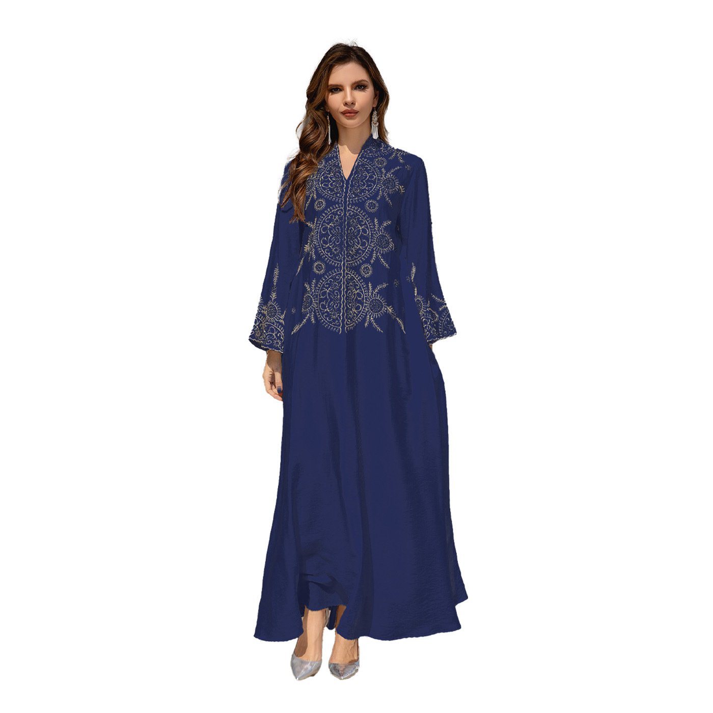 Muslim Women's Wear Robe Middle East Dubai Dress - Image 8