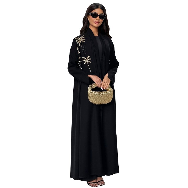 Fashion Muslim Women's Wear Embroidered Robe - Image 5