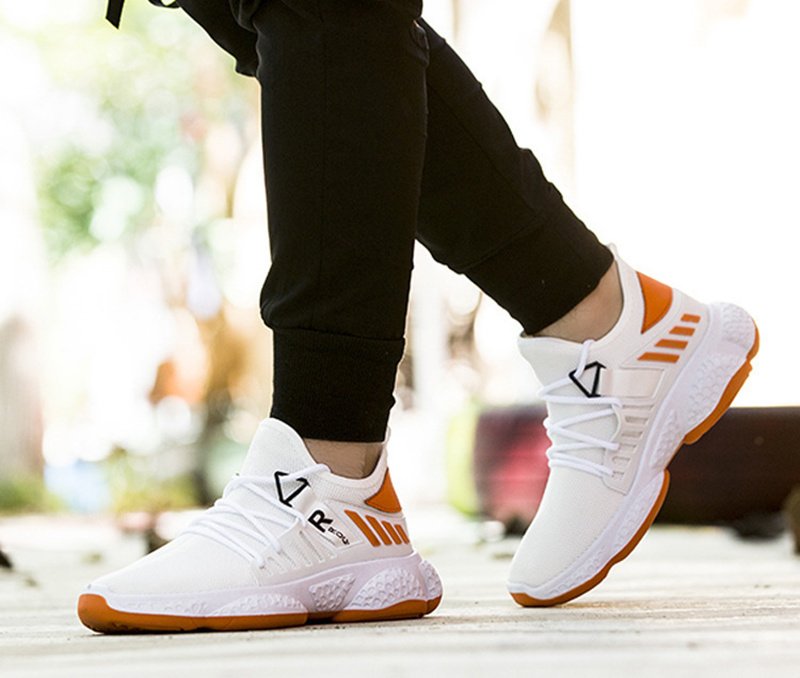Men Sneakers Breathable Mesh Sports Shoes - Image 4