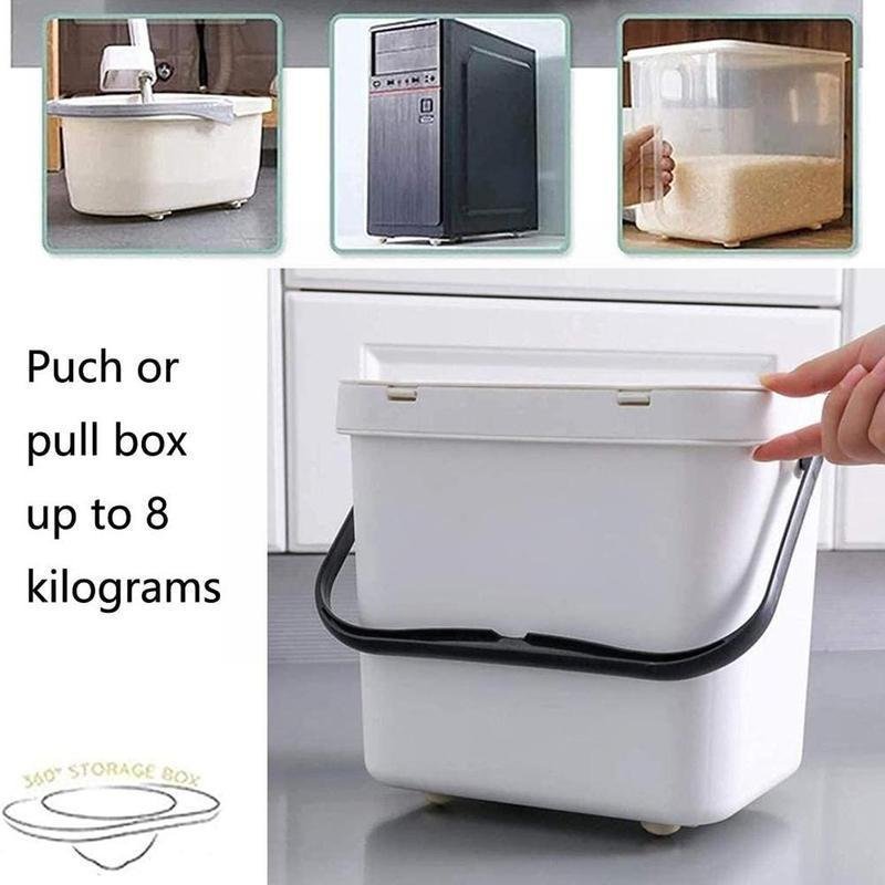 Adhesive Casters Pulley Rollers For Cabinet Drawer Storage Box Trash Can Small Furniture Hardware Wheel Box Skateboard - Image 2