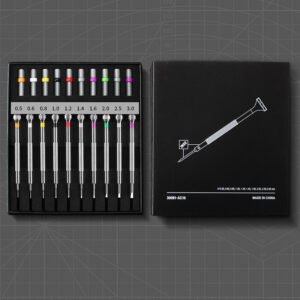 Repair Watch Hardware Tools Repair Watch Glasses Precision Cross And Straight Manual Screwdriver 10-piece Screwdriver