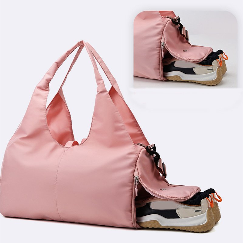 Women Yoga Bag Sports Fitness Dry And Wet Separation Large Capacity Storage Travel Bags Can Carry Yoga Mats - Image 9
