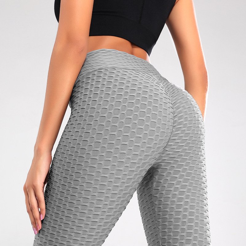 Fitness Yoga Pants Women's Tummy Control High Waist Leggings Running - Image 2