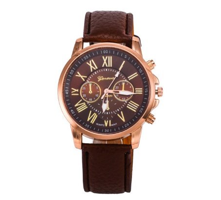 Three eye watches, retro GENEVA, Geneva students, couples, watches, men's belts, quartz trends watches - Image 6
