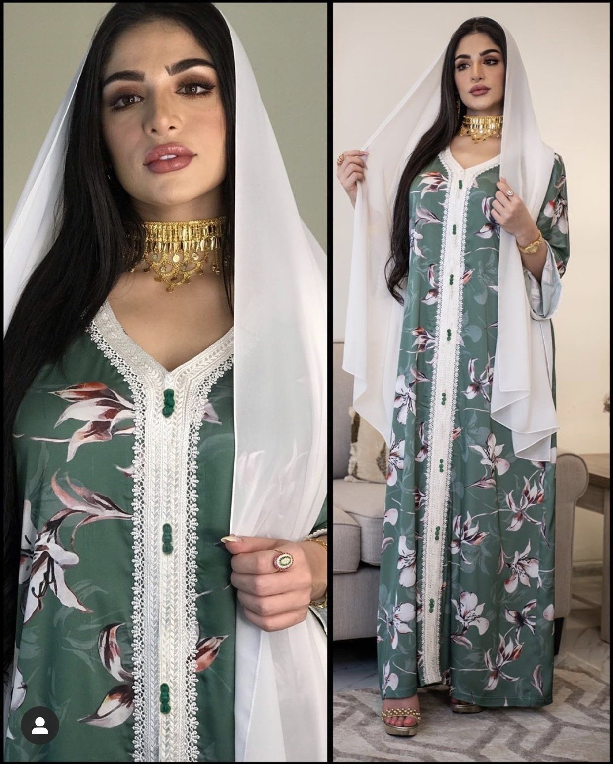 Southeast Asia Malaysia Muslim Women's Clothing Dress - Image 8
