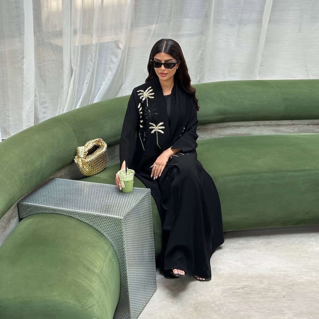 Fashion Muslim Women's Wear Embroidered Robe - Image 3
