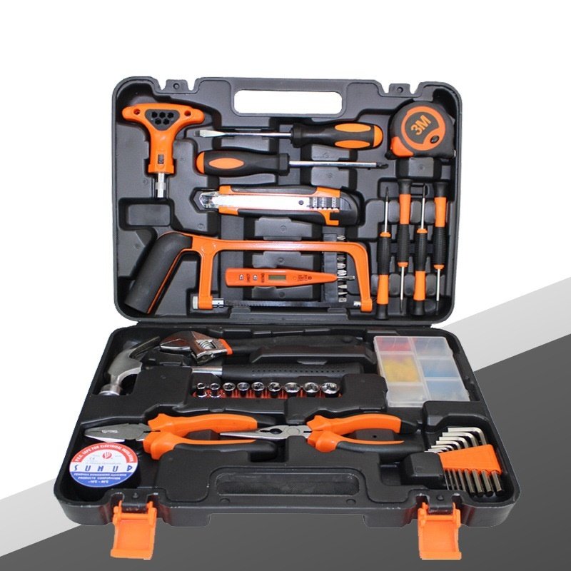 Portable Household Hardware Carbon Steel Tool Box - Image 2