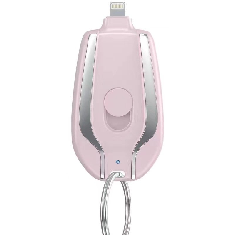 Keyring Charging Bank Wireless Portable 1500 Mah Emergency Power Supply Telescopic Small Mobile Power Supply - Image 4