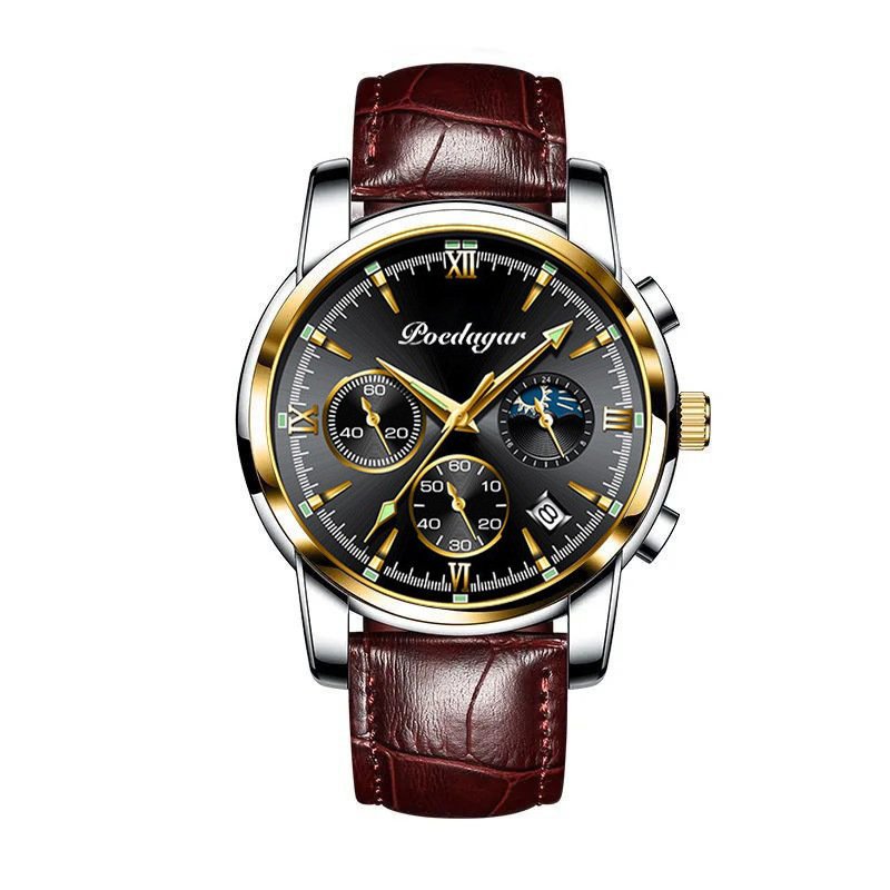 Multifunctional Men's Watch Luminous Waterproof Quartz Wrist Watch - Image 10