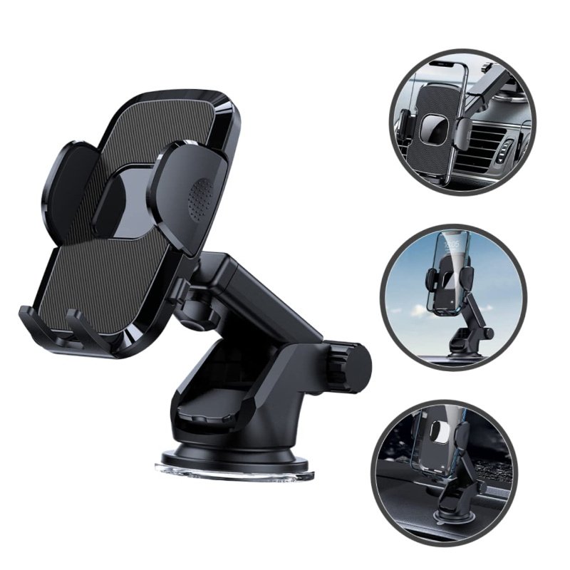 Multifunctional Car Phone Holder Windshield Gravity Sucker Mobile Phones Stand For IOS And Android Support Cellphone - Image 2