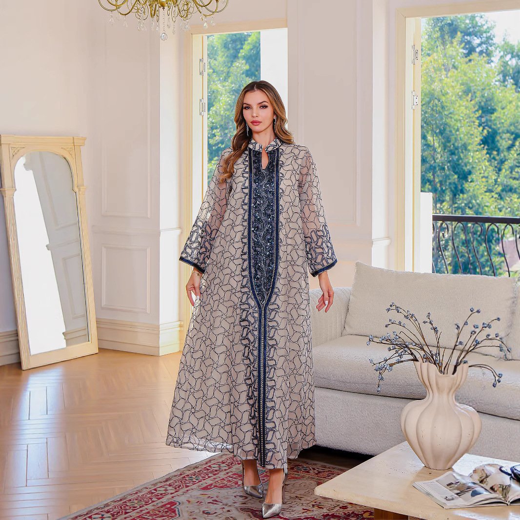 New Muslim Robe Female Dress Middle East Clothing - Image 4