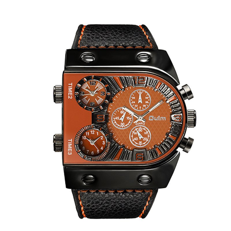 Men's Double Display Quartz Wristwatch - Image 5