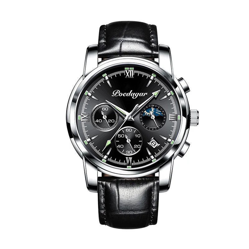Multifunctional Men's Watch Luminous Waterproof Quartz Wrist Watch - Image 7