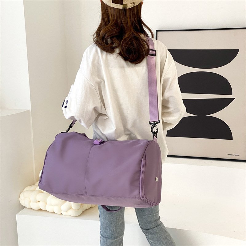 Women Yoga Bag Sports Fitness Dry And Wet Separation Large Capacity Storage Travel Bags Can Carry Yoga Mats - Image 6