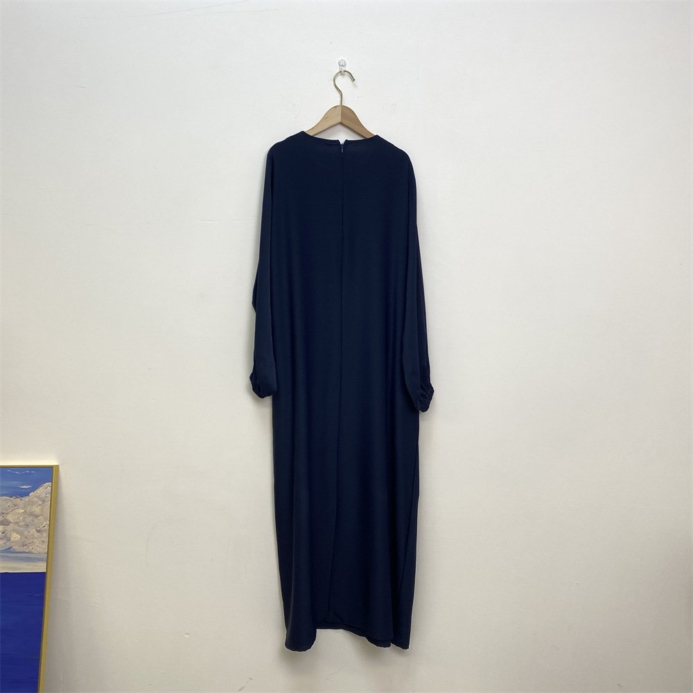 Fashion Nursing Clothes Muslim Long Sleeve Slim Fit Dress - Image 10
