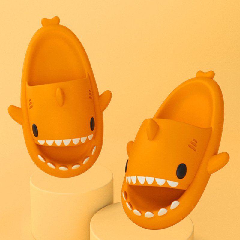 Cartoon Shark Slippers Funny Cutes Soft Slipper Indoor Outdoor Shoes For Women Men Couples - Image 5