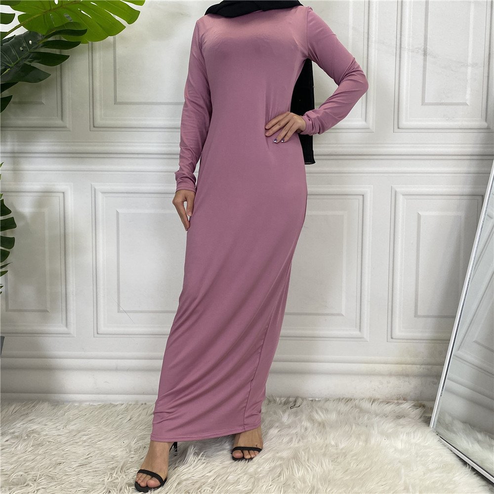 Fashion Women's Solid Muslim Cardigan - Image 10