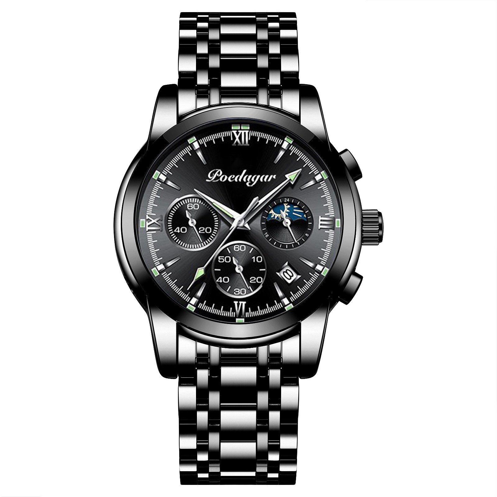 Multifunctional Men's Watch Luminous Waterproof Quartz Wrist Watch - Image 4
