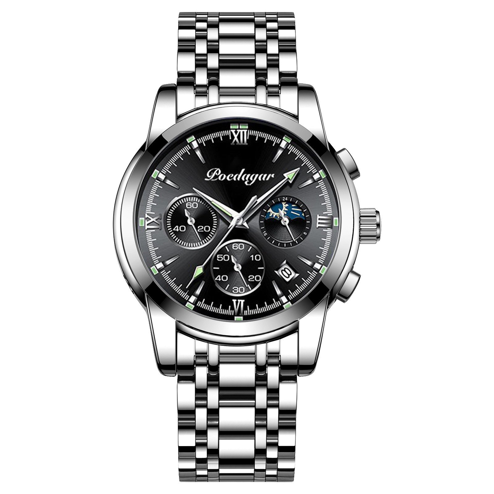 Multifunctional Men's Watch Luminous Waterproof Quartz Wrist Watch - Image 2