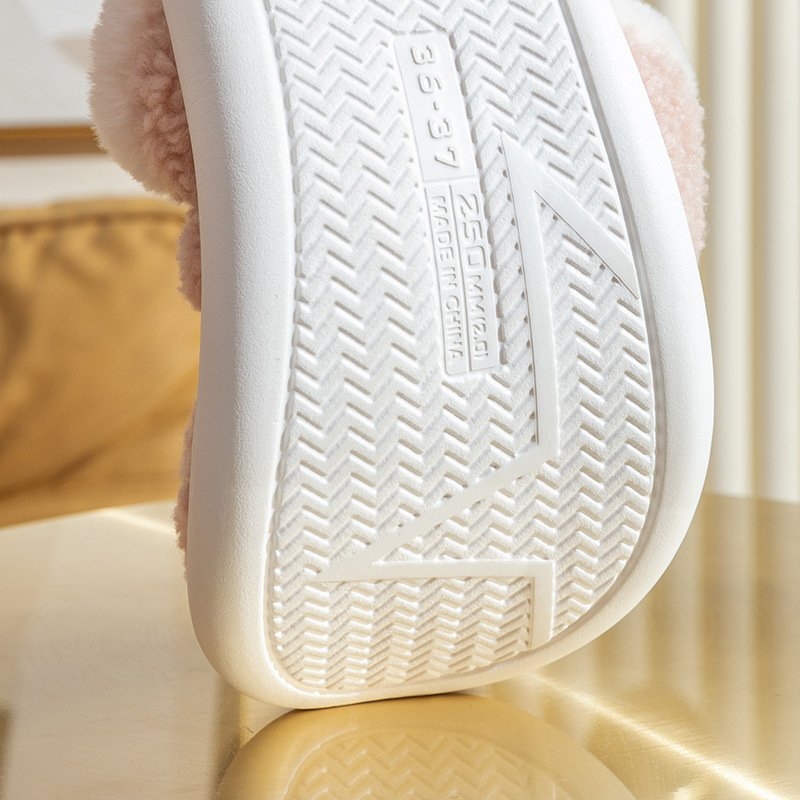 Christmas Shoes Winter Home Slippers Elk Soft Cozy Bedroom Slipper Slip On House Shoes - Image 7