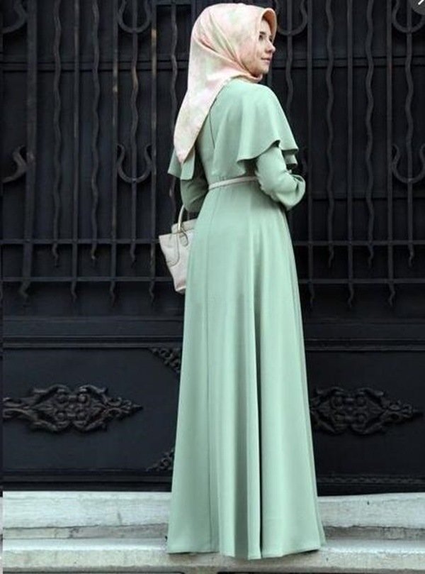 New Muslim Dress, Cape, Plus Size Women's Clothing, Hui Costume, Arab National Robe - Image 3
