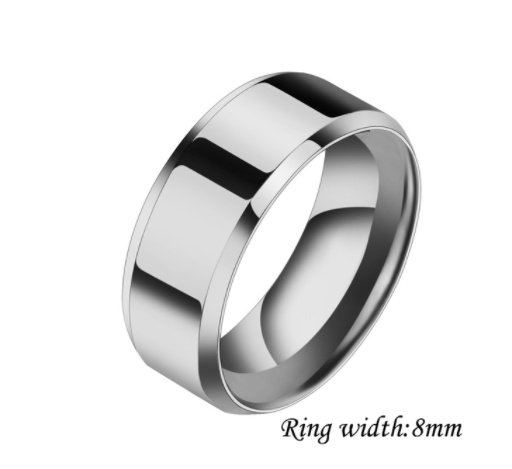 Niche Rings For Men And Women Stainless Steel Couple Rings - Image 10