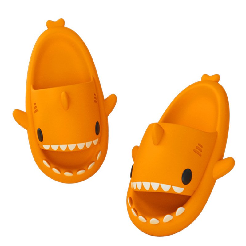 Cartoon Shark Slippers Funny Cutes Soft Slipper Indoor Outdoor Shoes For Women Men Couples - Image 3
