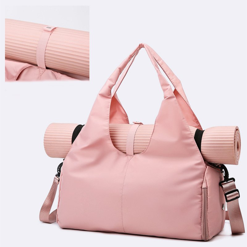 Women Yoga Bag Sports Fitness Dry And Wet Separation Large Capacity Storage Travel Bags Can Carry Yoga Mats - Image 8