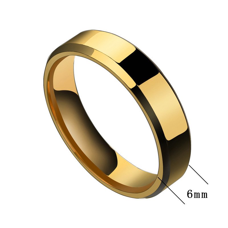 Niche Rings For Men And Women Stainless Steel Couple Rings - Image 8